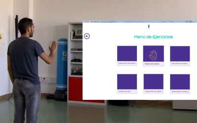 Un alumno de la UCLM desarrolla una aplicación que facilita la rehabilitación de la artritis a través de la Kinect