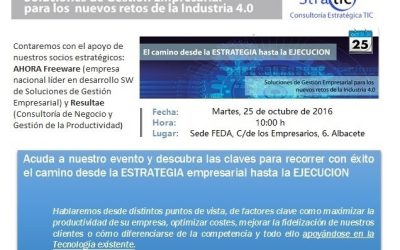 Jornada Soluciones de Gestión Empresarial para los nuevos retos de la Industria 4.0