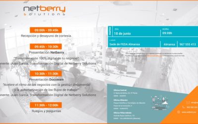 Netberry Solutions presenta ‘Docuware’ en la sede de FEDA en Almansa