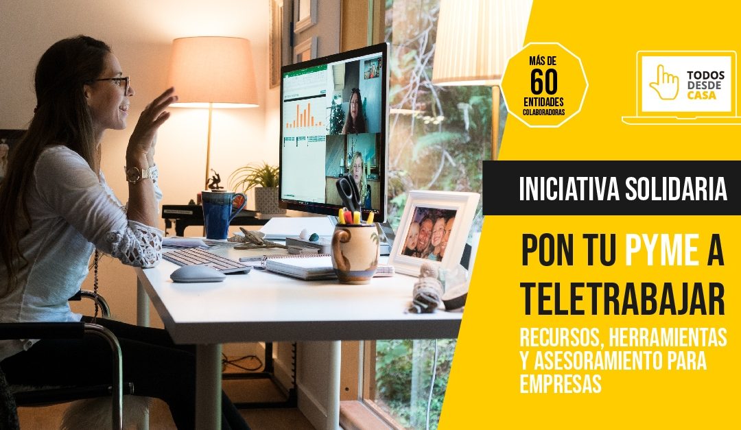 Todos desde Casa: Nunsys se une a la plataforma que ayuda a teletrabajar a empresas