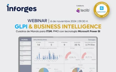 Inforges organiza el webinar ‘GLPI & Business Intelligence’