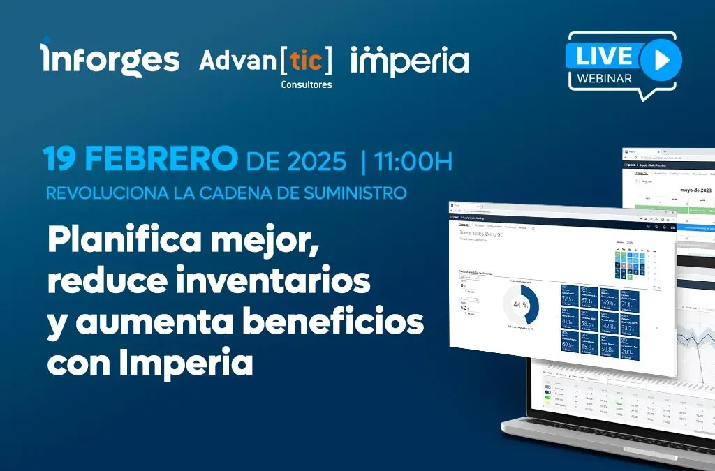 Inforges organiza un webinar para mejorar la cadena de suministro