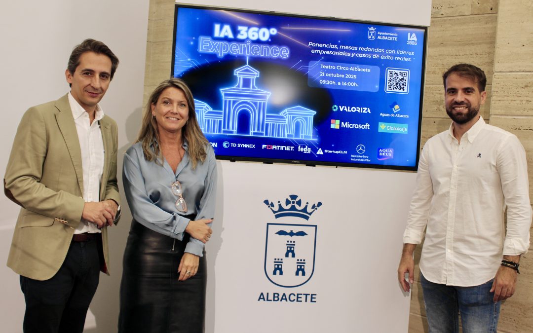 El congreso ‘IA 360 Experience’ llegará al Teatro Circo de Albacete el próximo 21 de octubre