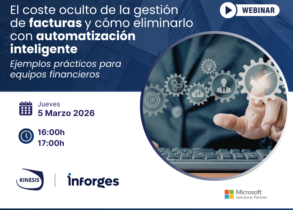 Webinar ‘El coste oculto de la gestión de facturas y cómo eliminarlo con automatización inteligente’